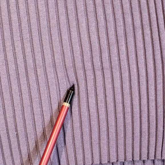 Ricki's Purple Knit Long Sleeve Scoop-Neck  Sweater in Size Large - Picture 10 of 10